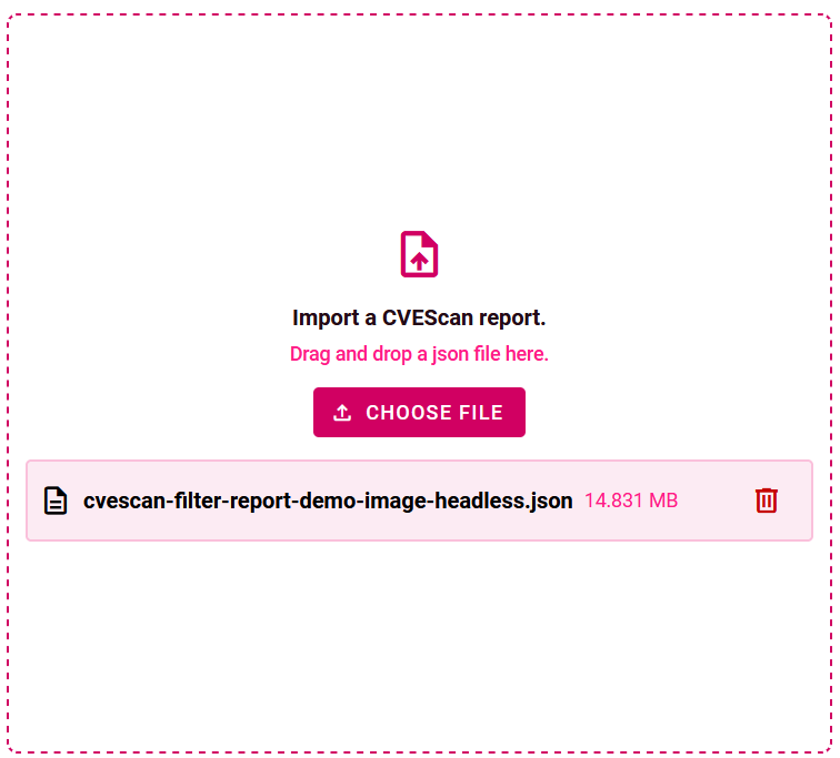 Loading a report
